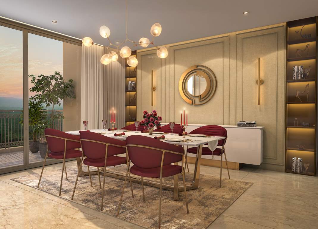  the arena hiranandani fortune city Dining Area