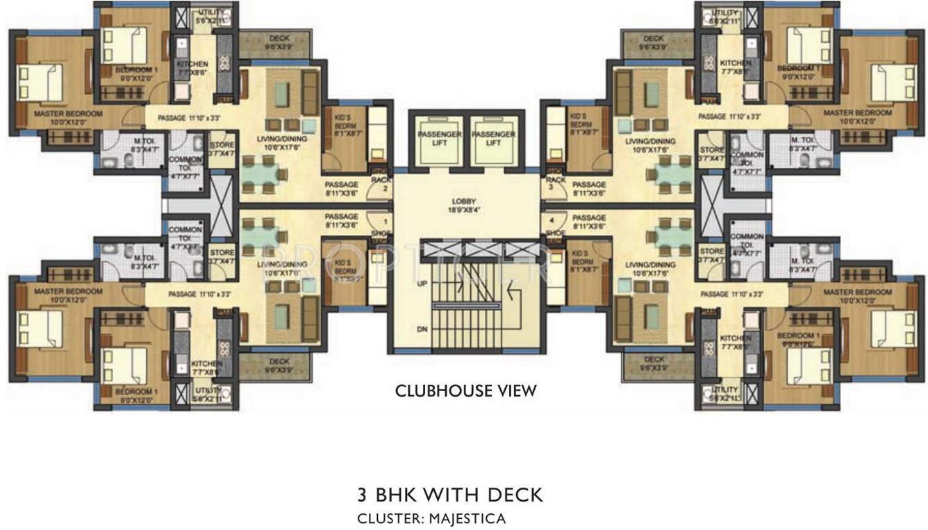  casa bella Images for Cluster Plan of Lodha Casa Bella