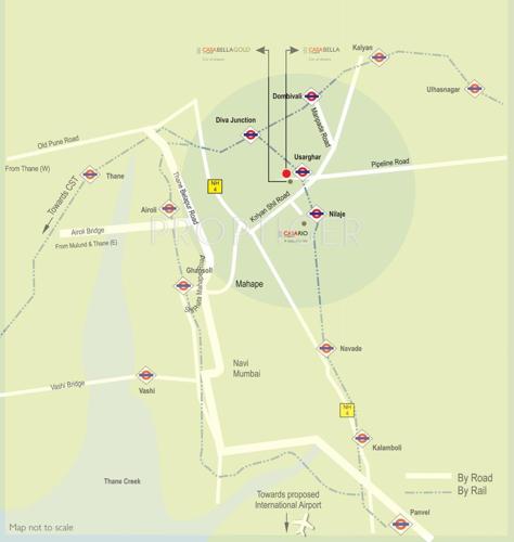  casa-bella Images for Location Plan of Lodha Casa Bella
