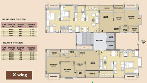  countrywoods Images for Cluster Plan of Hubtown Countrywoods
