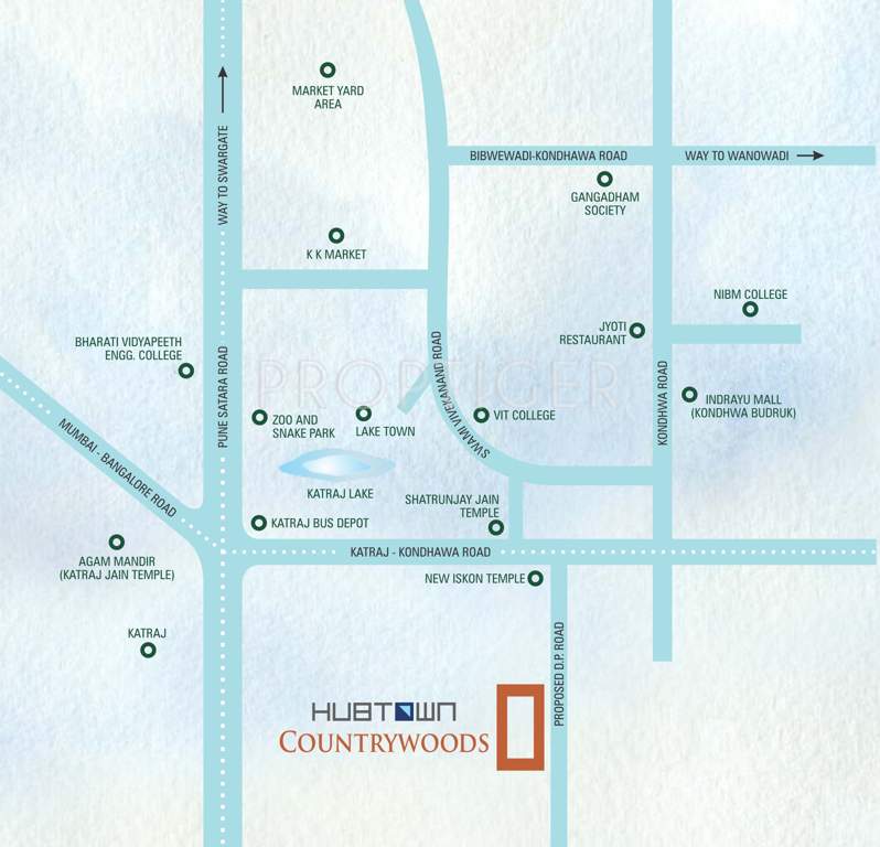 Images for Location Plan of Hubtown Countrywoods