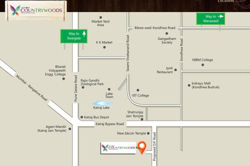  countrywoods Images for Location Plan of Hubtown Countrywoods