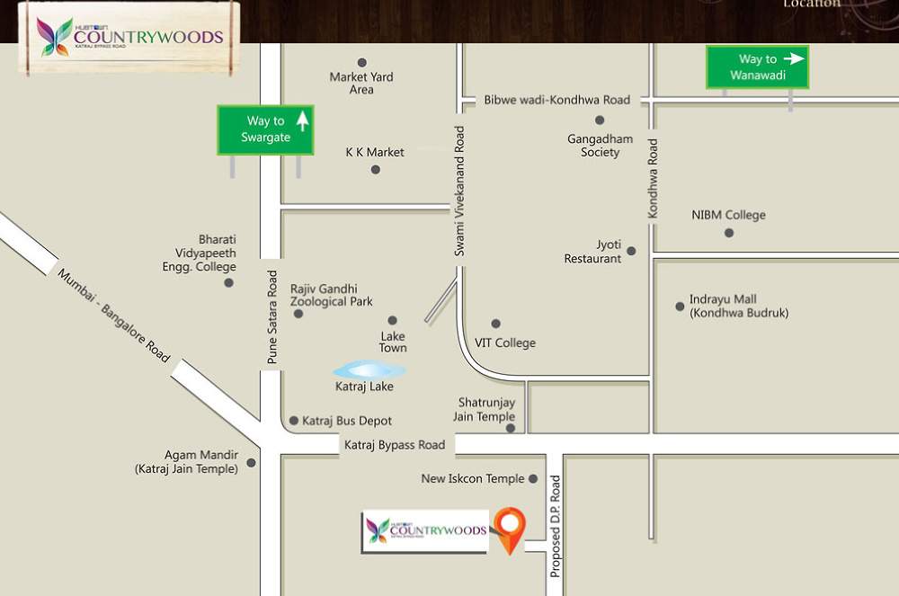  countrywoods Images for Location Plan of Hubtown Countrywoods