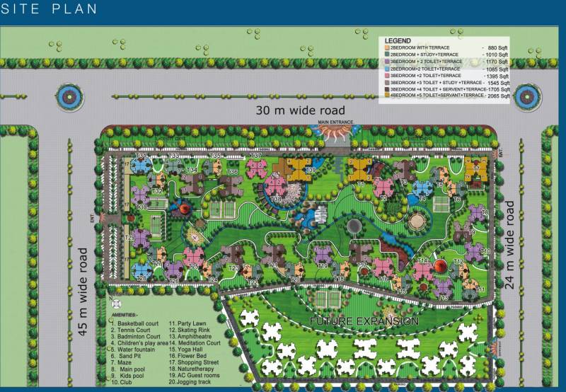 Images for Site Plan of La Residentia Pvt Ltd La Residentia