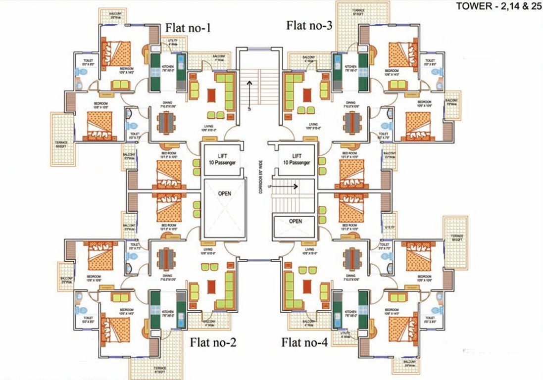  la residentia Images for Cluster Plan of La Residentia Pvt Ltd La Residentia