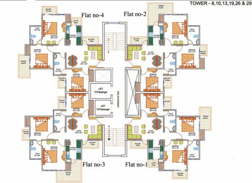  la-residentia Images for Cluster Plan of La Residentia Pvt Ltd La Residentia