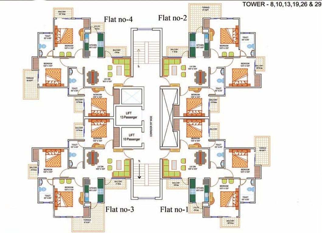  la residentia Images for Cluster Plan of La Residentia Pvt Ltd La Residentia