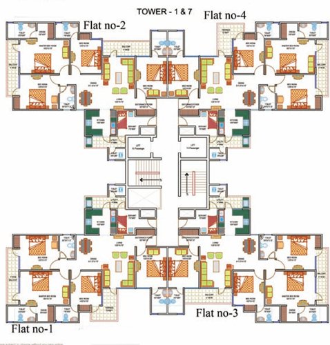  la-residentia Images for Cluster Plan of La Residentia Pvt Ltd La Residentia