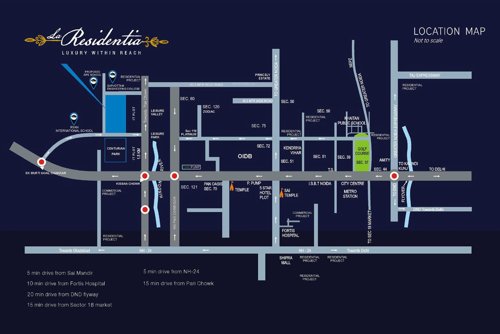  la-residentia Images for Location Plan of La Residentia Pvt Ltd La Residentia
