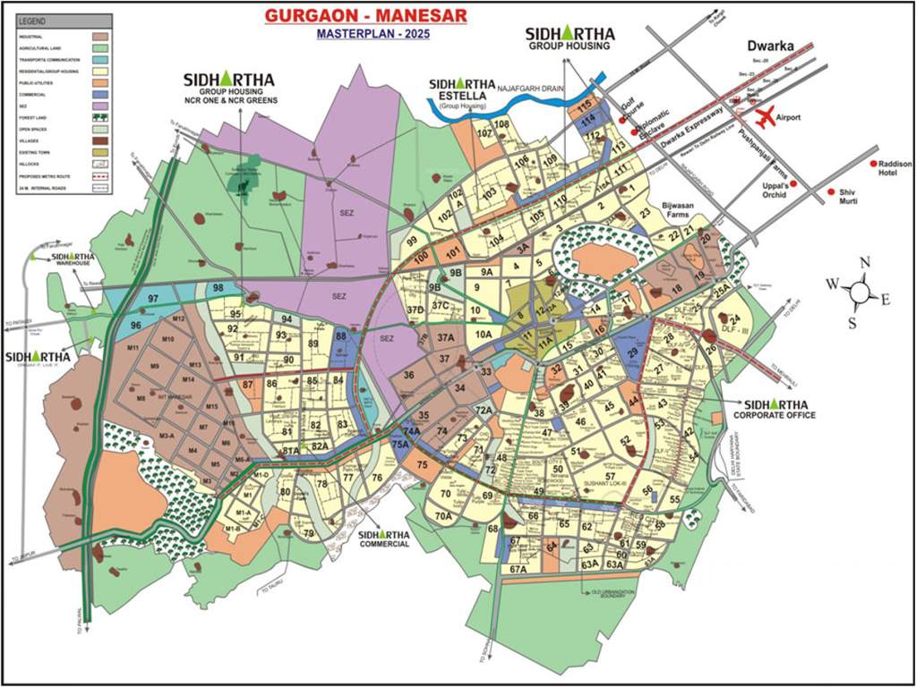  ncr greens Images for Location Plan of Sidhartha NCR Greens