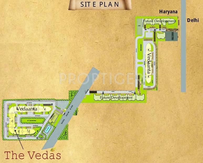 Images for Site Plan of Raheja Vedas