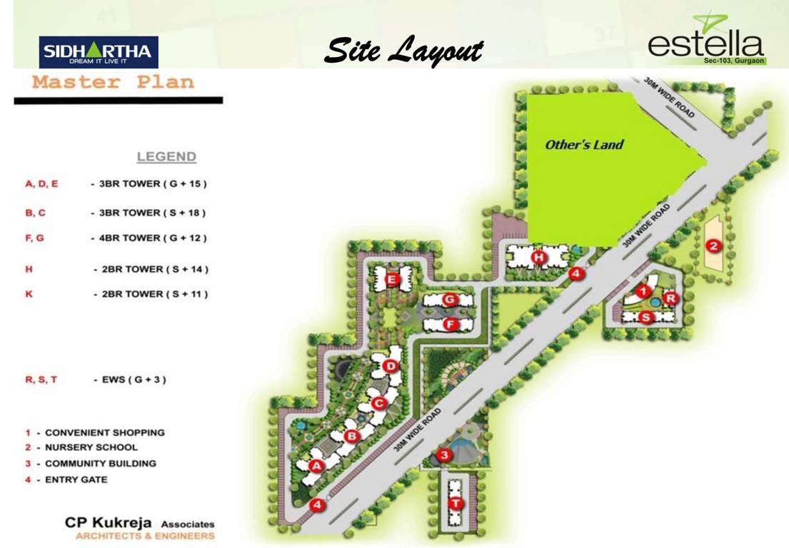  estella Images for Layout Plan of Sidhartha Estella