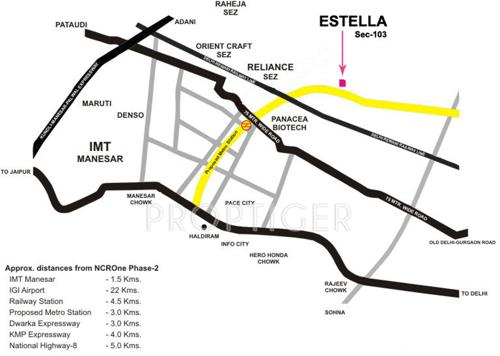  estella Images for Location Plan of Sidhartha Estella