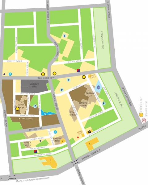 Images for Location Plan of Vatika The Seven Lamps Images for Location Plan of Vatika The Seven Lamps