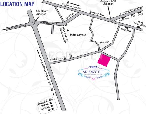 Images for Location Plan of Purva Skywood