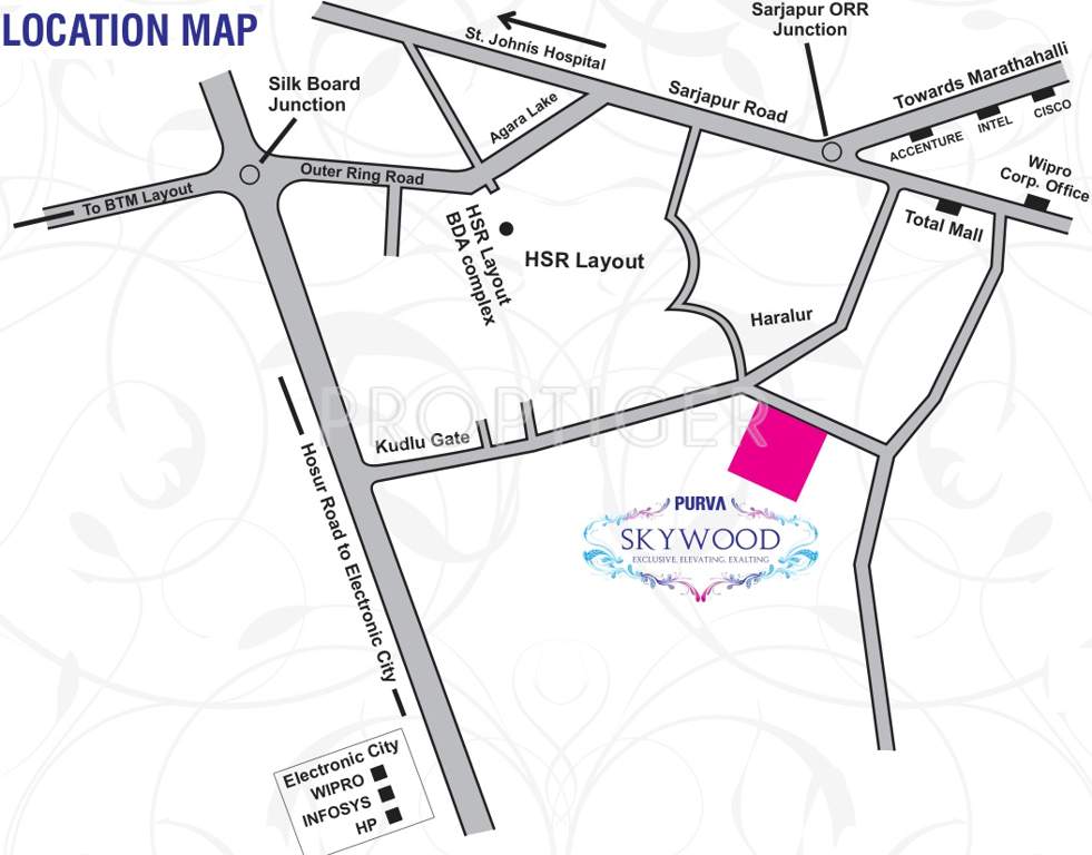 Images for Location Plan of Purva Skywood