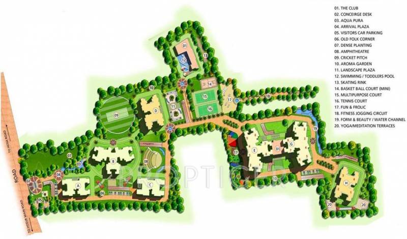 Images for Master Plan of Purva Skywood
