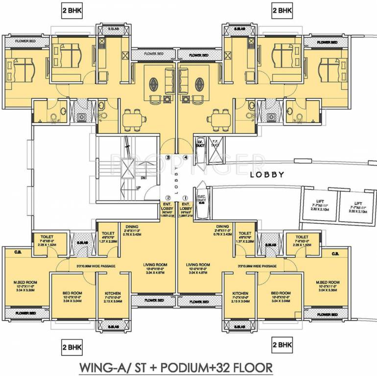 Images for Cluster Plan of Rustomjee Urbania
