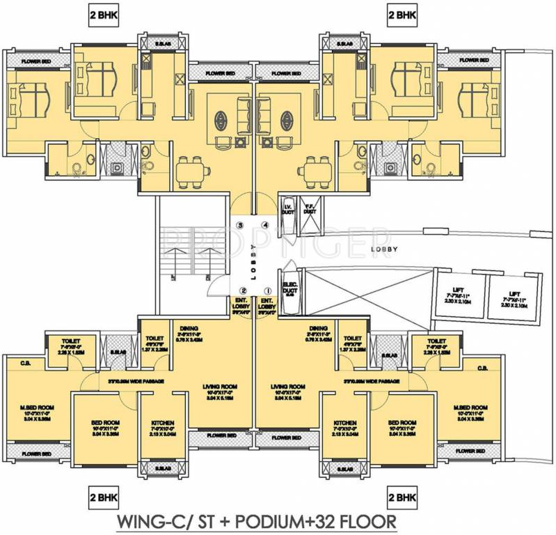 Images for Cluster Plan of Rustomjee Urbania