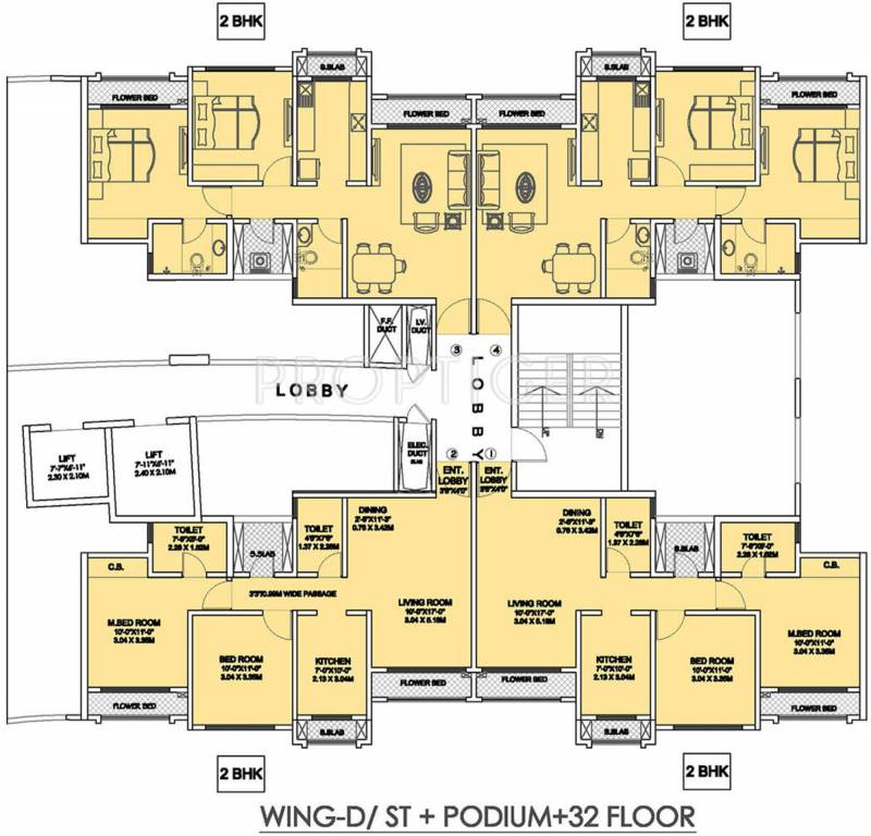 Images for Cluster Plan of Rustomjee Urbania