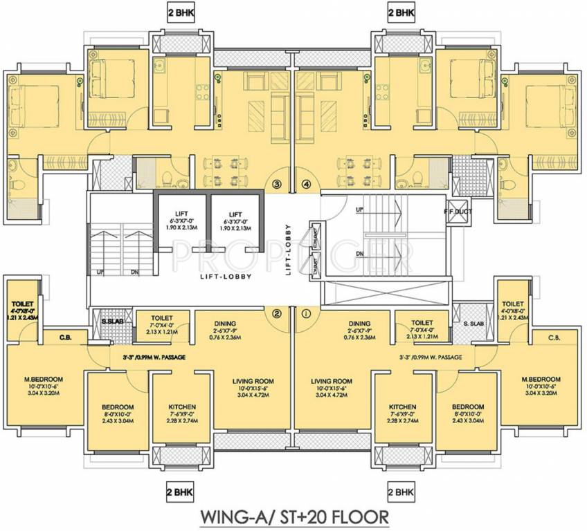 Images for Cluster Plan of Rustomjee Urbania