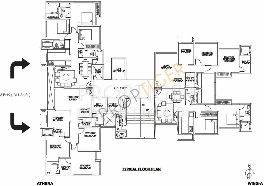 Images for Cluster Plan of Rustomjee Urbania