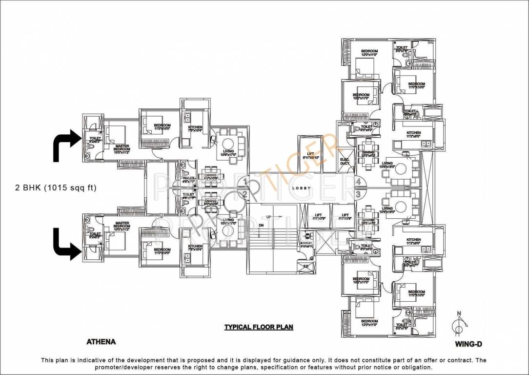 Images for Cluster Plan of Rustomjee Urbania