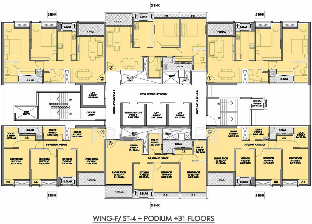 Images for Cluster Plan of Rustomjee Urbania
