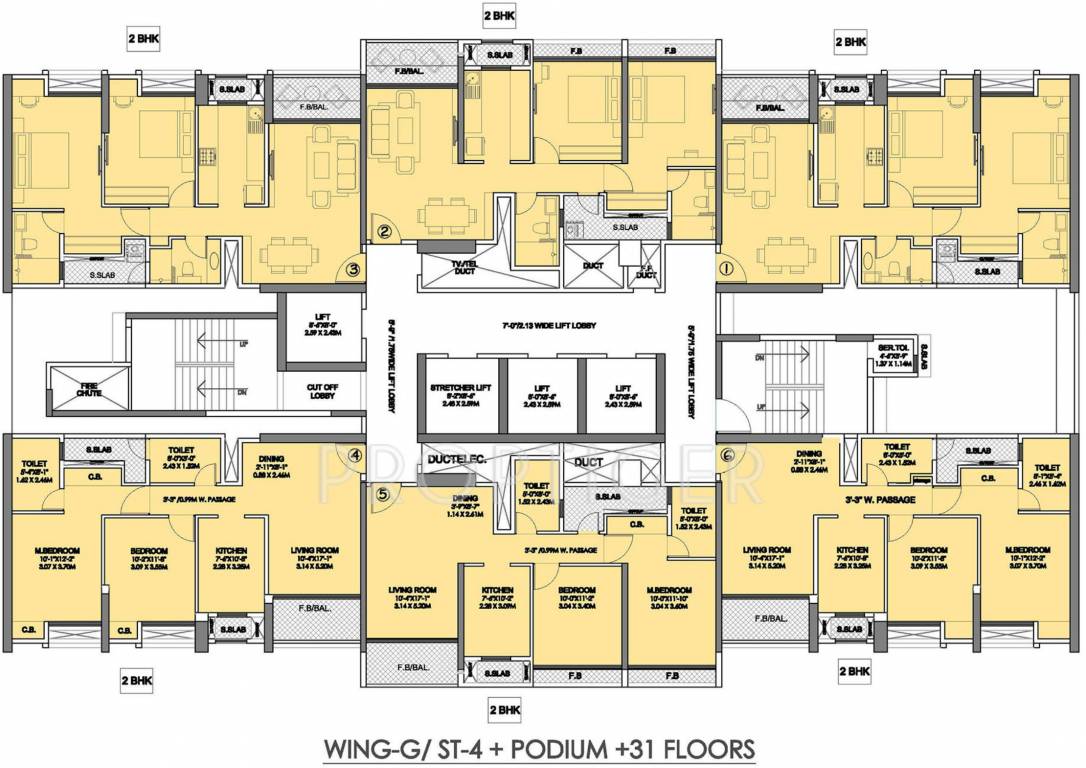 Images for Cluster Plan of Rustomjee Urbania