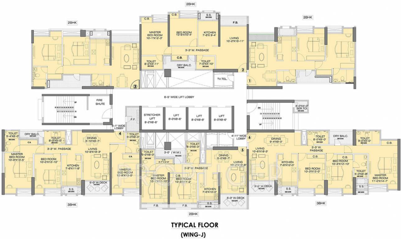 Images for Cluster Plan of Rustomjee Urbania