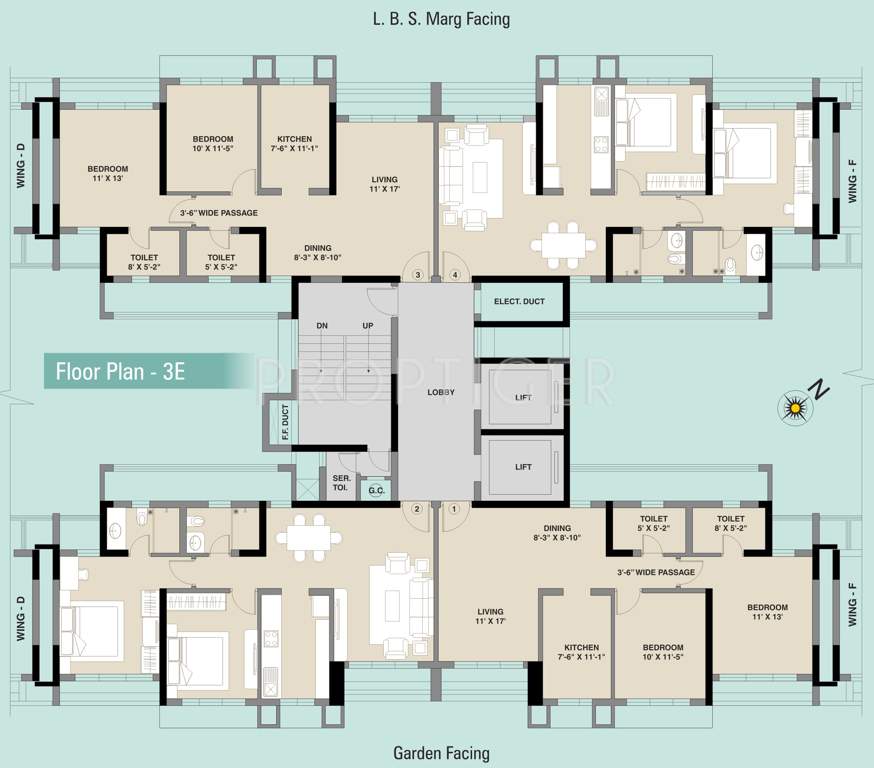aura Images for Cluster Plan of Kalpataru Aura