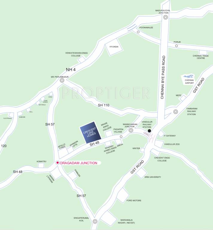 Images for Location Plan of TATA Crescent Lake Homes