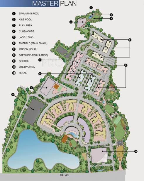 Images for Master Plan of TATA Crescent Lake Homes