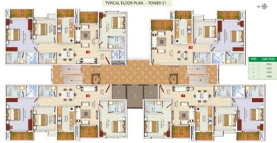  greens Images for Cluster Plan of Ozone Greens