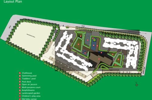  hills Images for Layout Plan of Kalpataru Hills