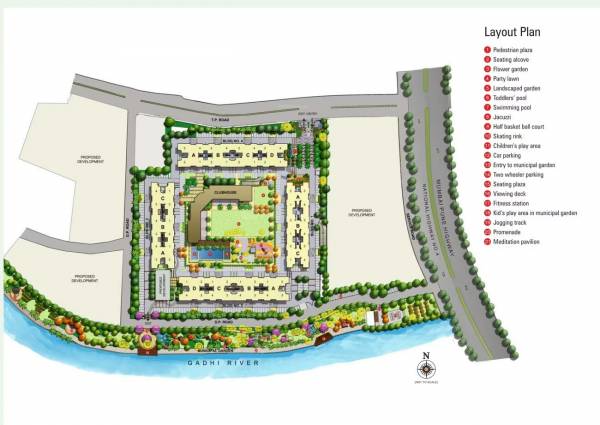 Layout Plan riverside Layout Plan