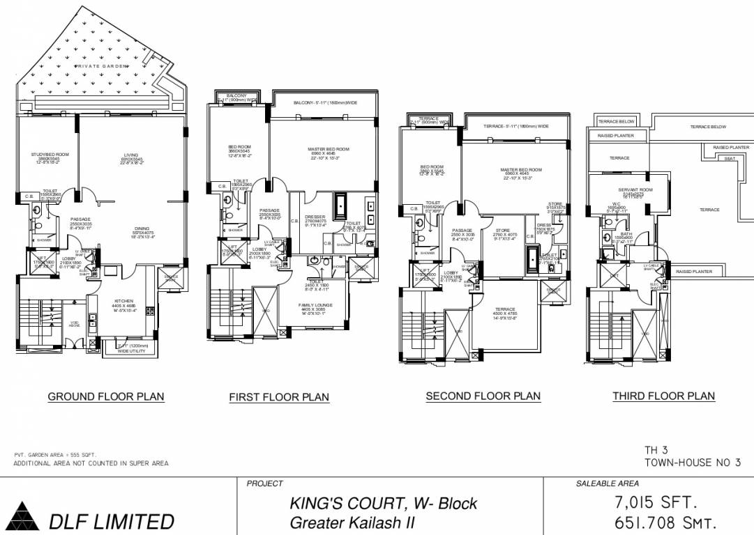 kings court Block A1 Cluster Plan