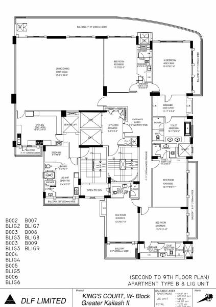 Block A1 Cluster Plan kings-court Block A1 Cluster Plan