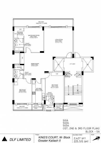 Block A1 Cluster Plan kings-court Block A1 Cluster Plan
