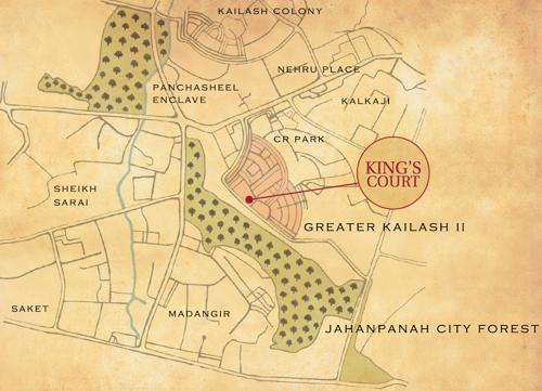 Images for Location Plan of DLF Kings Court kings-court Images for Location Plan of DLF Kings Court