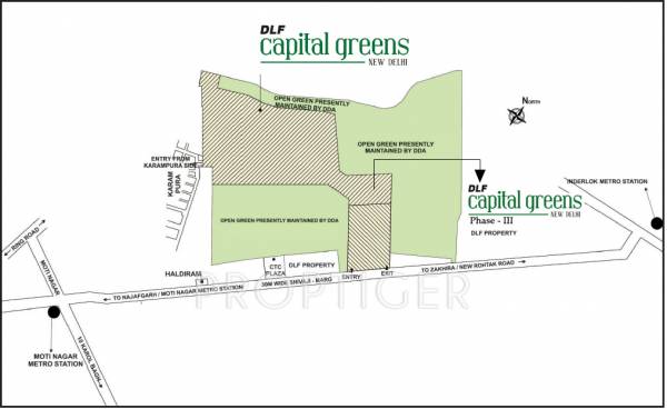 Images for Location Plan of DLF Capital Greens Phase 3 Images for Location Plan of DLF Capital Greens Phase 3