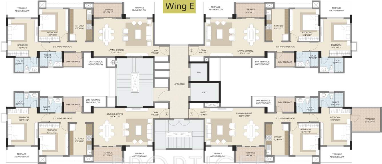 splendour Images for Cluster Plan of Kalpataru Splendour