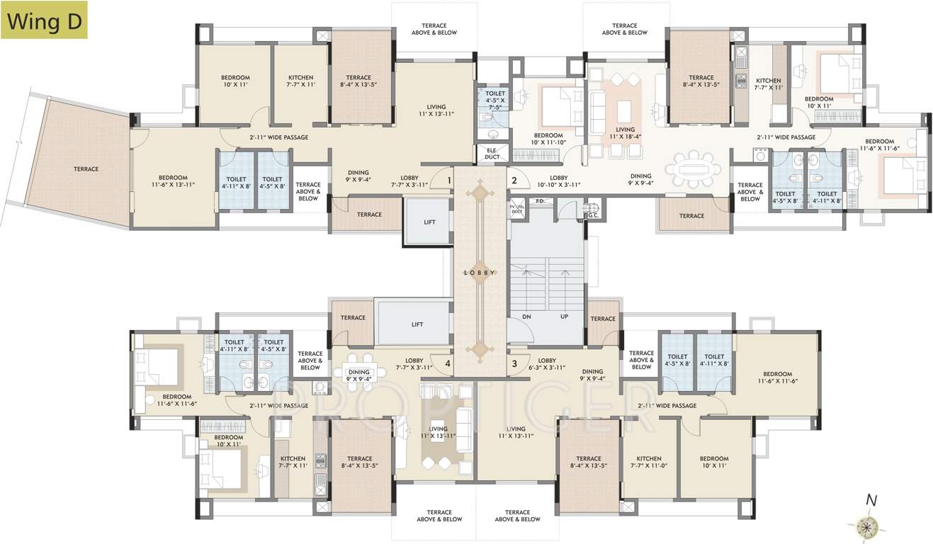 splendour Images for Cluster Plan of Kalpataru Splendour