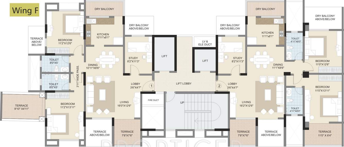 splendour Images for Cluster Plan of Kalpataru Splendour