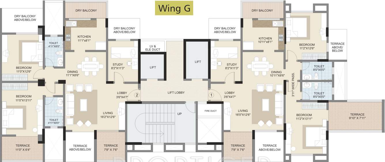 splendour Images for Cluster Plan of Kalpataru Splendour