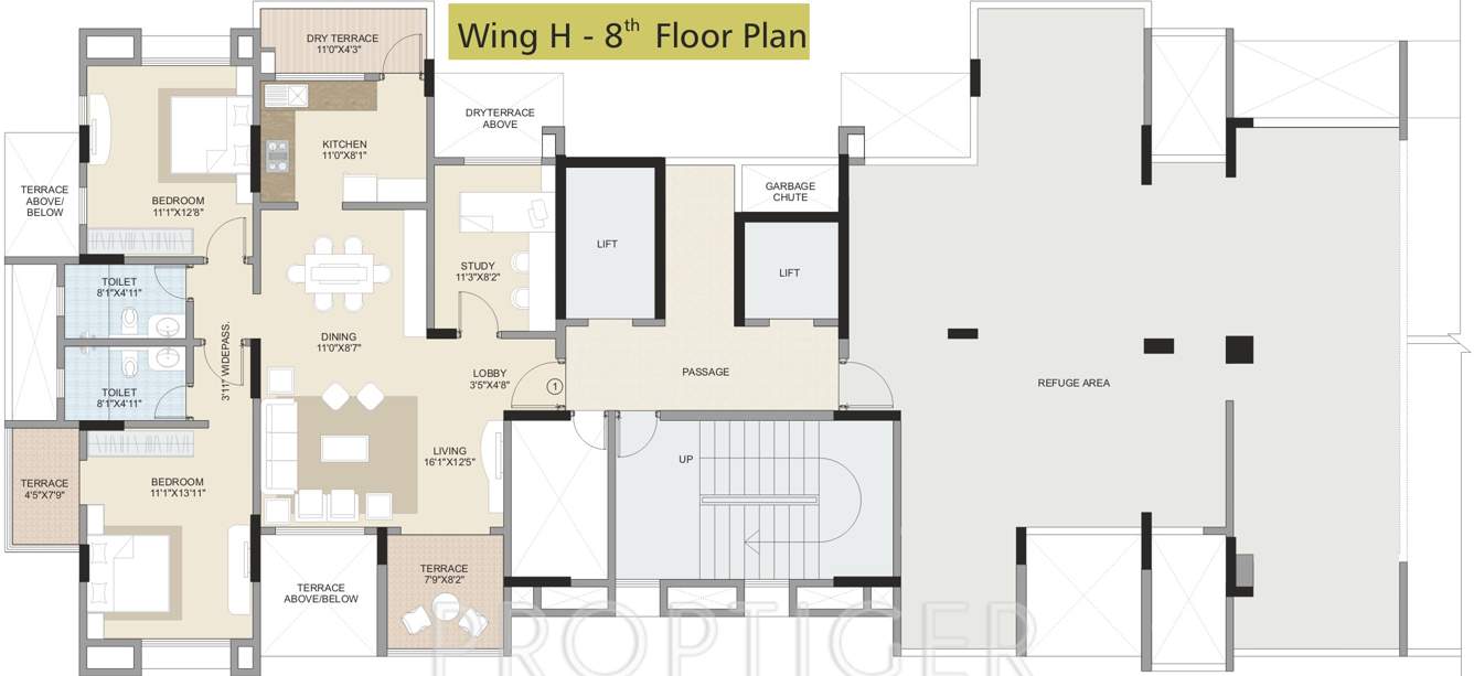 splendour Images for Cluster Plan of Kalpataru Splendour