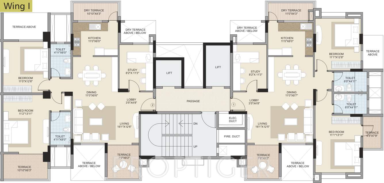 splendour Images for Cluster Plan of Kalpataru Splendour