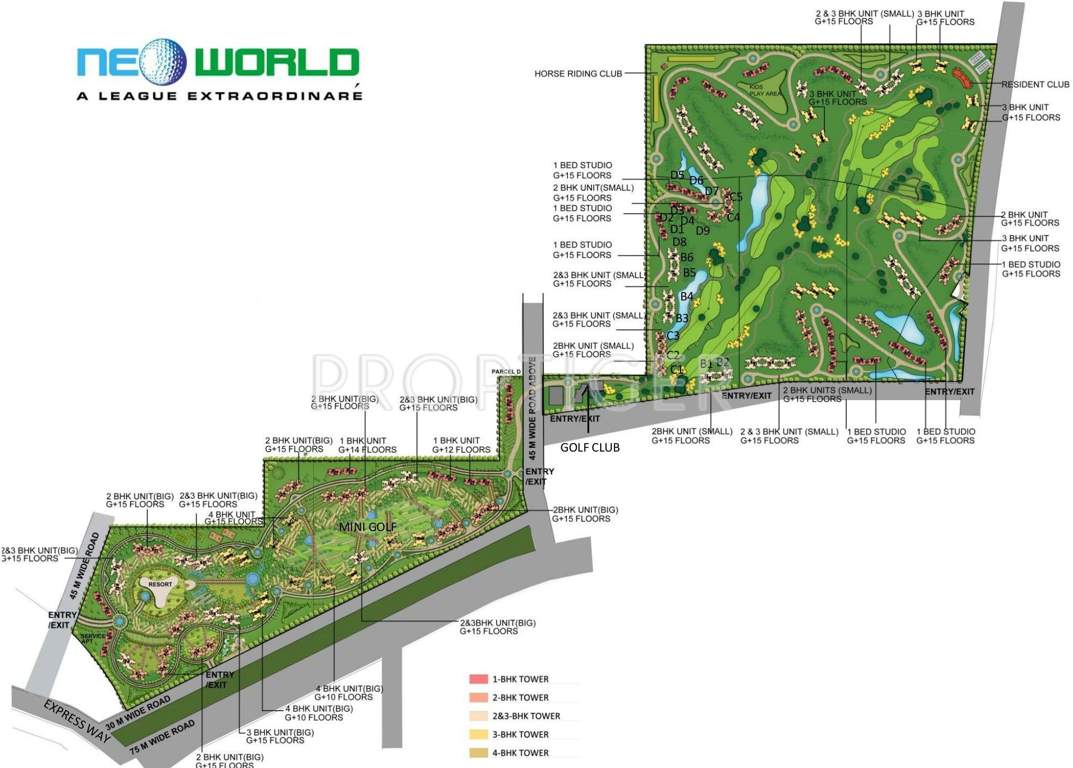 Images for Master Plan of Logix Neo World