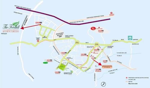  the-fernhill Images for Location Plan of Ansal The Fernhill