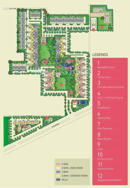 the fernhill Images for Master Plan of Ansal The Fernhill